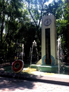 Reloj Armenio en el Parque México