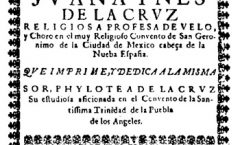 "A Sor Filotea De La Cruz" por Sor Juana Inés De La Cruz