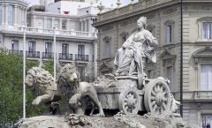 Fuente de Cibeles en Madrid