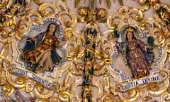 La Capilla Del Rosario en Puebla. El día en que se celebra a la Virgen del Rosario es el 7 de octubre