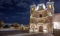 La Basílica de Nuestra Señora de la Soledad en la ciudad de Oaxaca