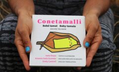Isela Xospa presentó "Conetamalli", libro trilingüe para primeros lectores,