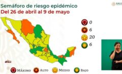 Oaxaca y NL pasan a semáforo verde por covid; hay 19 estados en amarillo