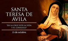 Santa Teresa de Jesús  (Gotarrendura, Ávila, 1515 - Alba de Tormes, 1582
