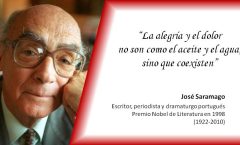 José Saramago nació el 16 de Noviembre de 1924 en el caserío de Azinhaga,