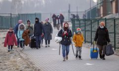 La migración ucrania: río desenfrenado