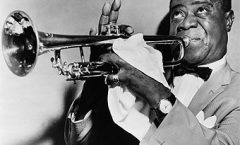 Louis Armstrong  (Nueva Orleans, 1900 - Nueva York, 1971) Trompetista, cantante