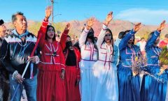 Las comunidades indígenas de El Desemboque y Punta Chueca celebraron el Año Nuevo seri.