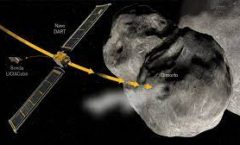 La nave espacial Dart logró cambiar la órbita el asteroide Dimorphos, informó la NASA