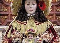 La Virgen del Rocío, "Blanca Paloma" o "La Reina de las Marismas" es venerada en Almonte, Huelva, España.