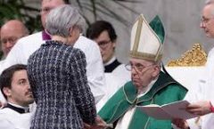 “El tiempo es presuroso, no sé si se dice pressuroso o pressante en italiano", El Papa Francisco tiene prisa.