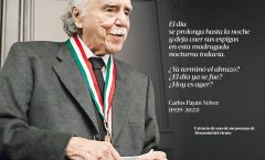 Carlos Payán Velver, falleció anoche a los 94 años de edad, dejó huella en su paso por el periodismo