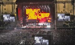 Superaron a Grupo "Firme" y "Roger Waters", 300 mil corearon a los "Cadillacs" en el Zócalo de la Ciudad de México.