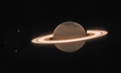 El telescopio James Webb obtuvo esta fascinante imagen de Saturno