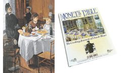 En "Le Dejeuner" Claude Monet nos invita a compartir su mesa. El jardín y una mesa, perfectamente puesta