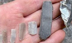 Extraños trozos de pedernal tallado encontrados en la costa central de Noruega de hace más de 10 mil años