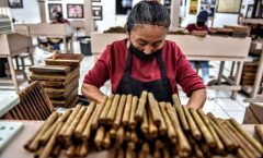 La fábrica de puros Santa Clara elabora de manera artesanal los puros