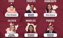 En la Ciudad de México será Clara Brugada. Morena designa candidatos Jalisco, Guanajuato, Morelos y Veracruz
