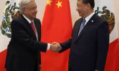 Los presidentes de México, Andrés Manuel López Obrador, y de China, Xi Jinping