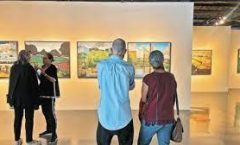 "Desde la ventana" exposición del artista Carlos Pellicer López, reúne 30 pinturas de paisajes