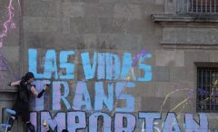 "Que dejen de asesinar a las personas trans, justicia ahora que estamos vivas"