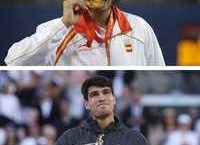 Alcaraz, quien debutará en unos Juegos Olímpicos, está considerado el heredero de Nadal en el tenis español